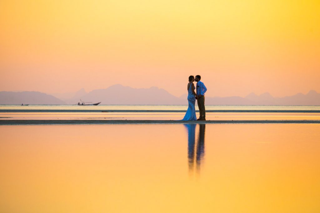 Kendell and Eoin beach wedding in Koh Samui Thailand Photography